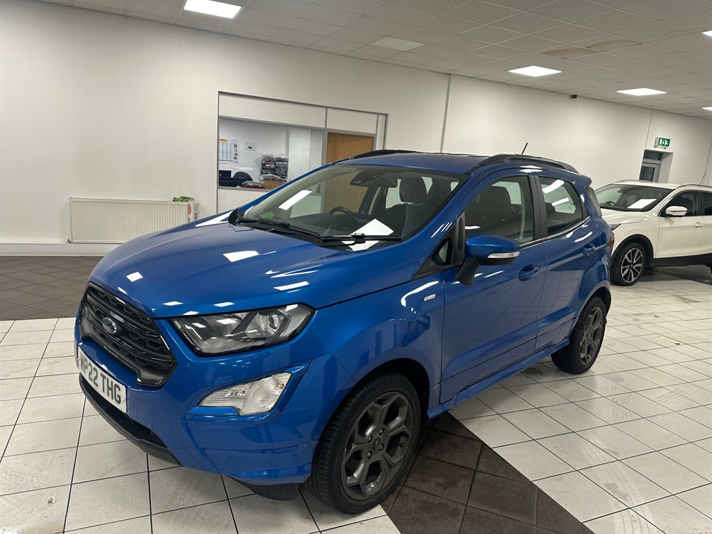 Ford Ecosport 1.0 L St-line WP22THG Blue #2