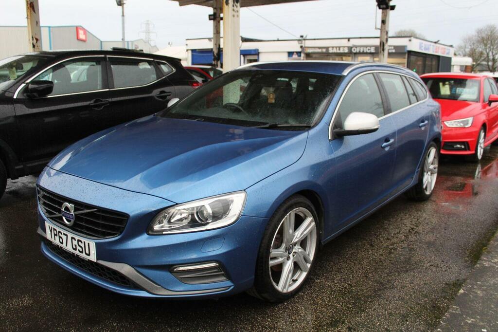 Volvo V60 Estate 2.0 D4 R-design Lux Nav Euro 6 Ss 2 Blue #2