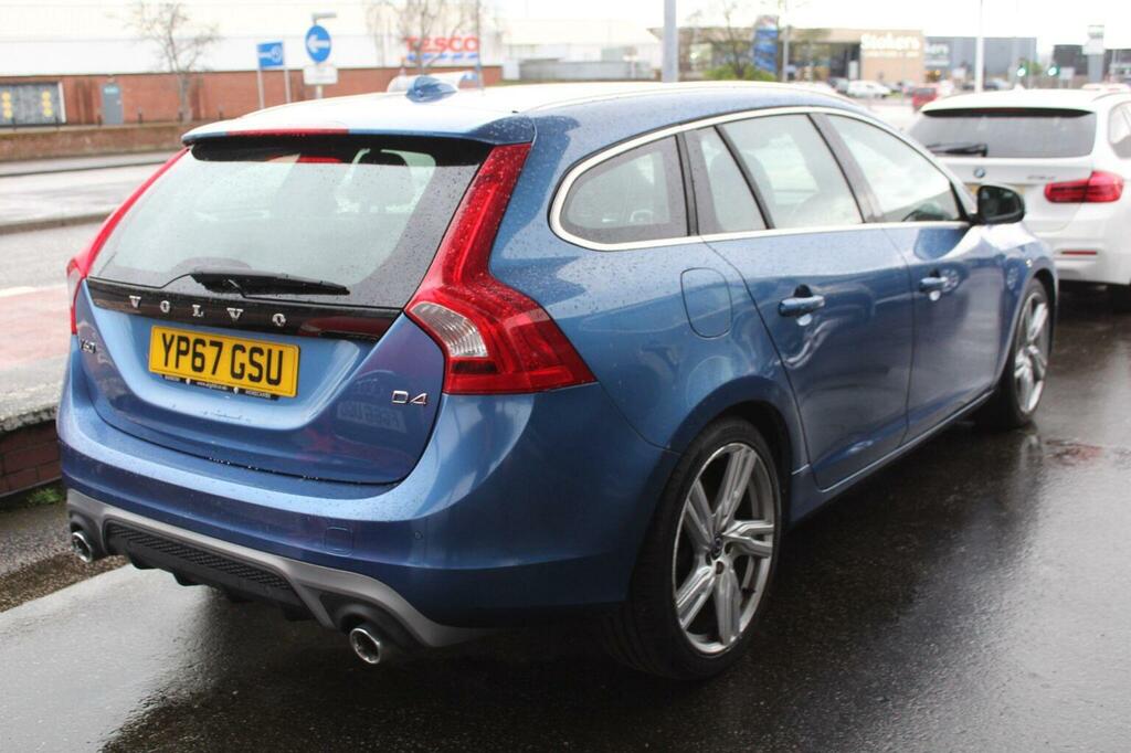 Volvo V60 Estate 2.0 D4 R-design Lux Nav Euro 6 Ss 2 Blue #6