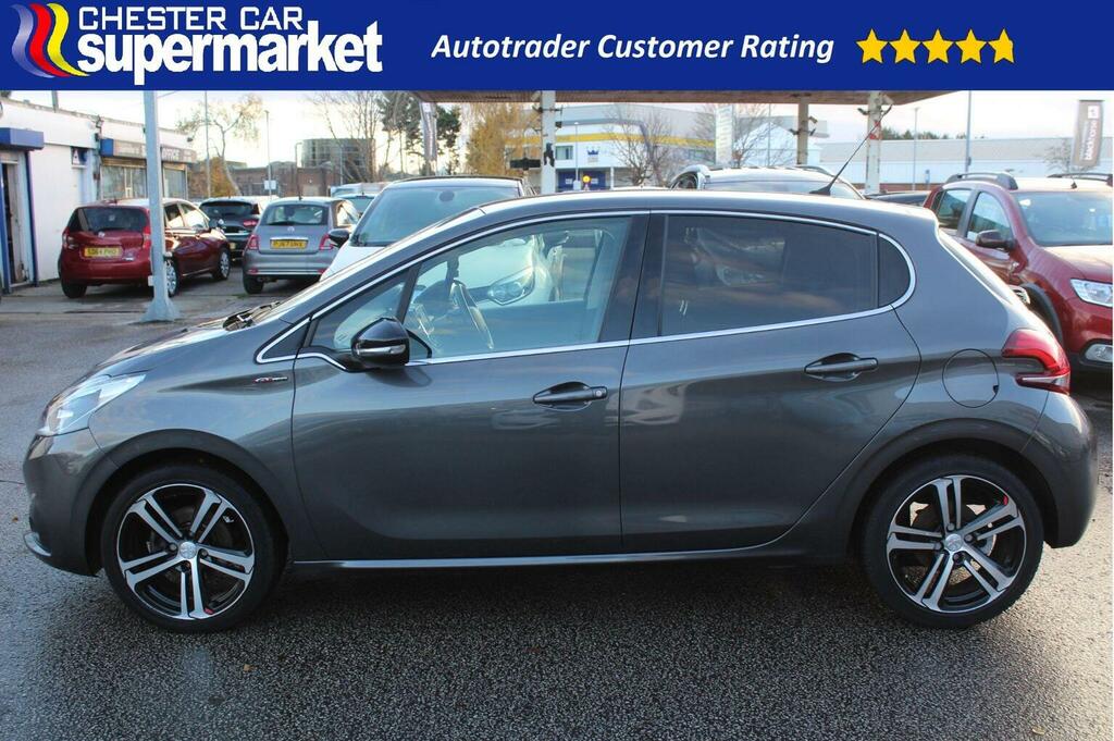 Peugeot 208 Hatchback 1.2 Puretech Gpf Gt Line Euro 6 Ss PE68RAU Grey #2