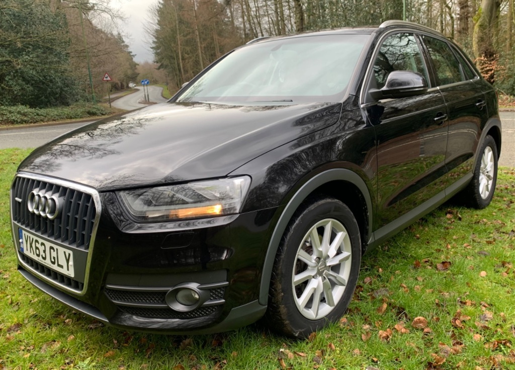 Audi Q3 Tdi Quattro Se YK63GLY Black #5