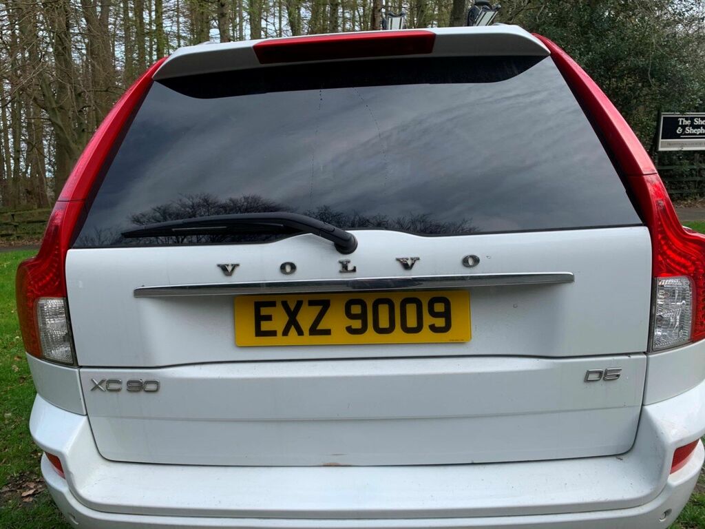 Volvo XC90 D5 R-design Awd EXZ9009 White #6