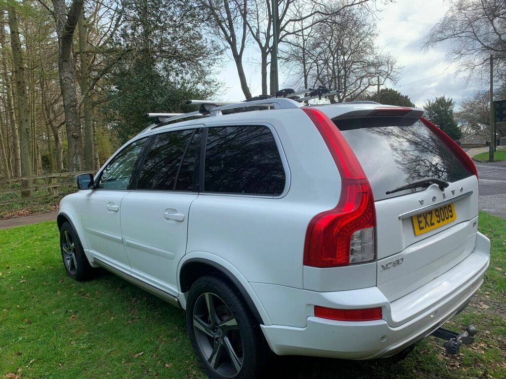 Volvo XC90 D5 R-design Awd EXZ9009 White #5