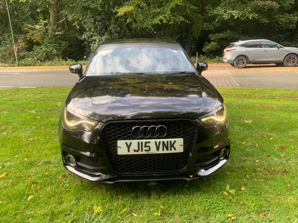 Audi A1 Tfsi S Line Black Edition YJ15VNK Black #2