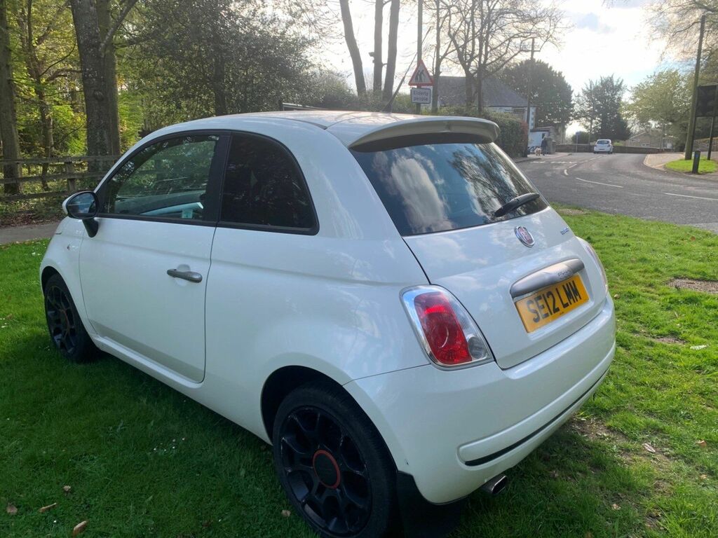 Fiat 500 Twinair Plus SE12LMM White #5