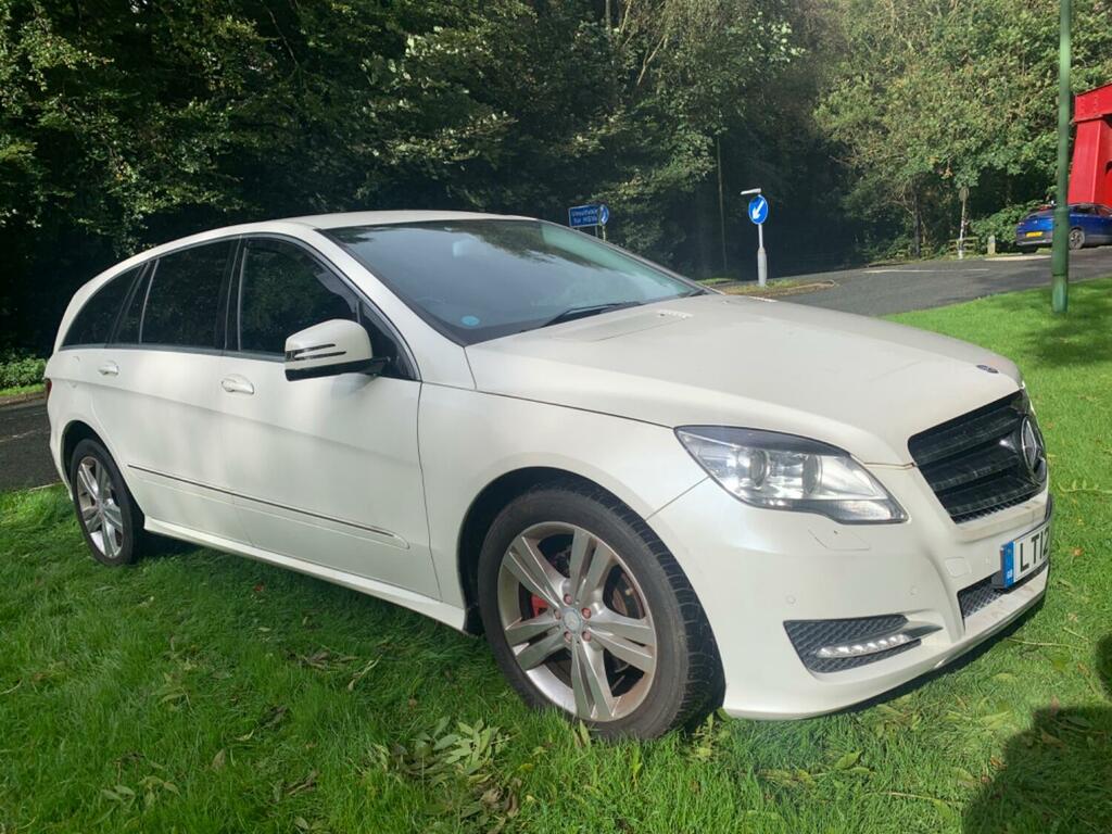 Mercedes-Benz R Class 3.0 R350l Cdi White #2