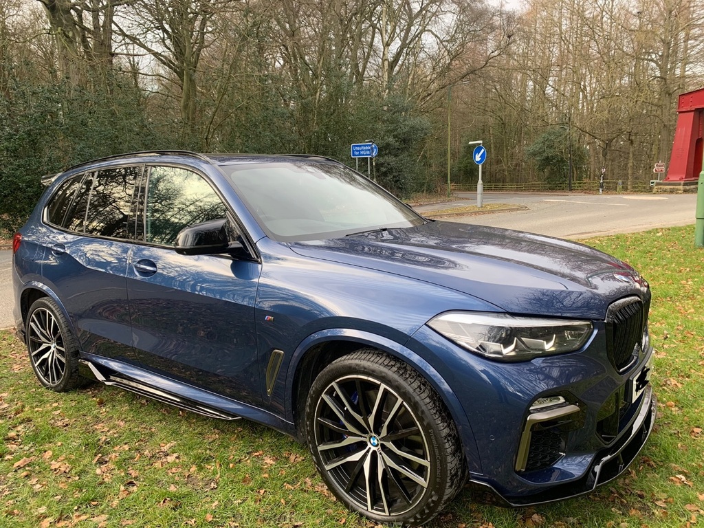BMW X5 M50d Blue