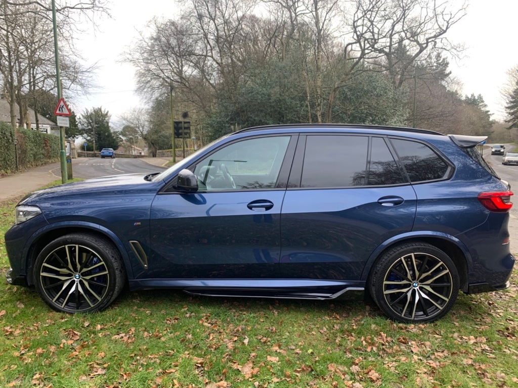 BMW X5 M50d VF69HVY Blue #4