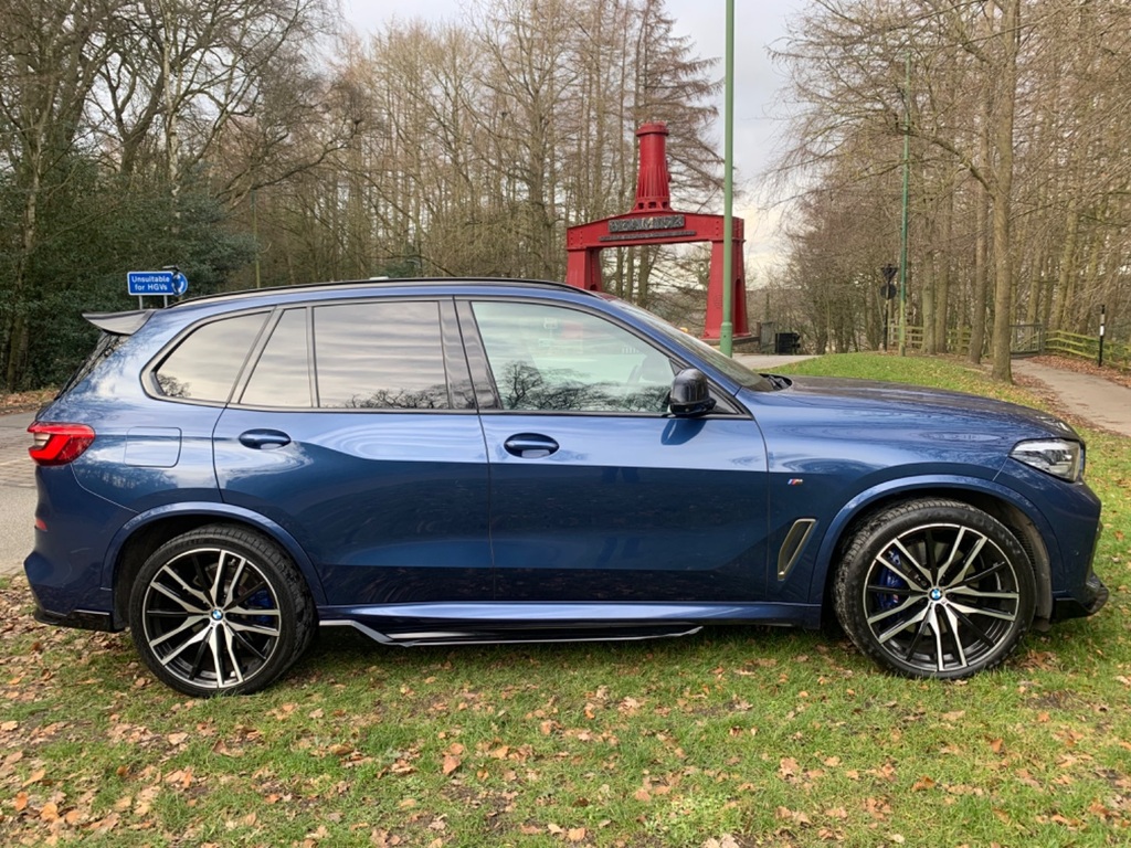 BMW X5 M50d VF69HVY Blue #2