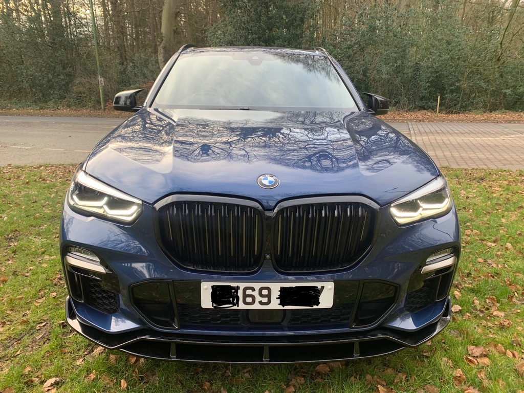 BMW X5 M50d VF69HVY Blue #3