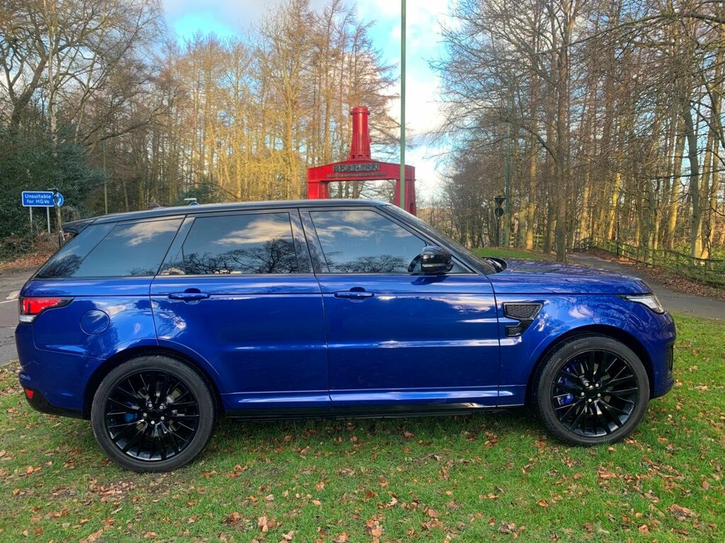 Land Rover Range Rover Sport V8 Svr Blue