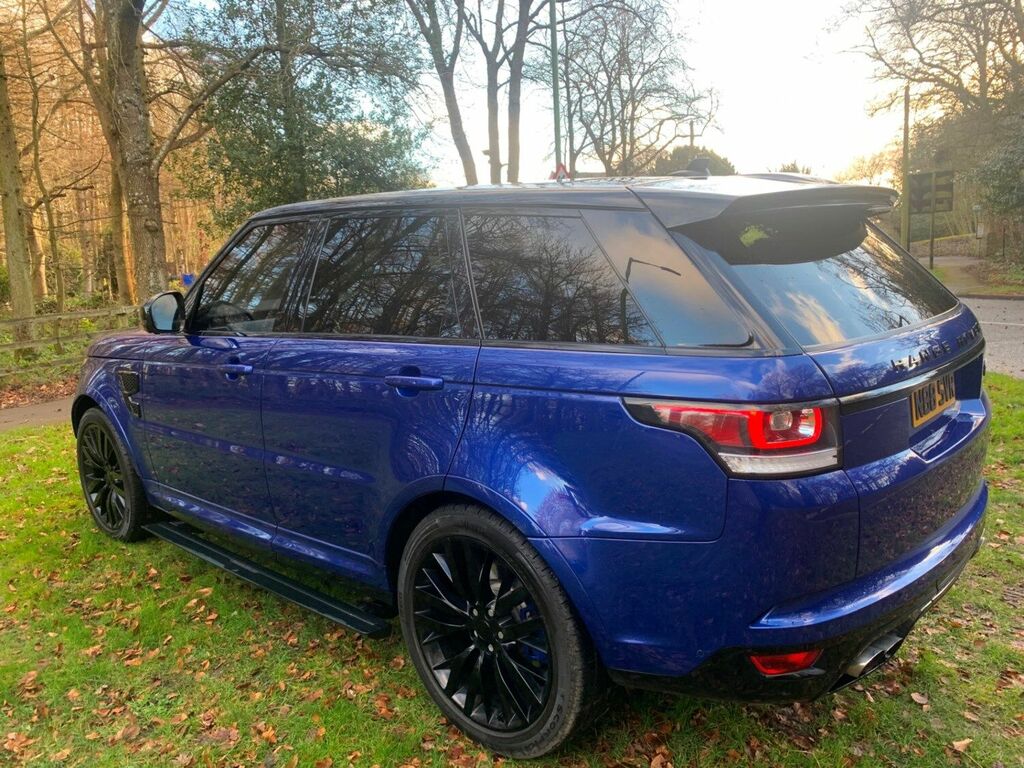 Land Rover Range Rover Sport V8 Svr N88SVR Blue #6