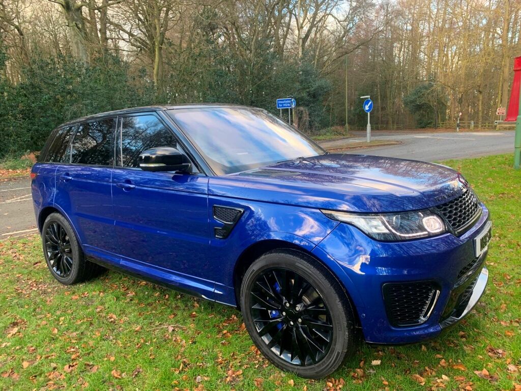Land Rover Range Rover Sport V8 Svr N88SVR Blue #2