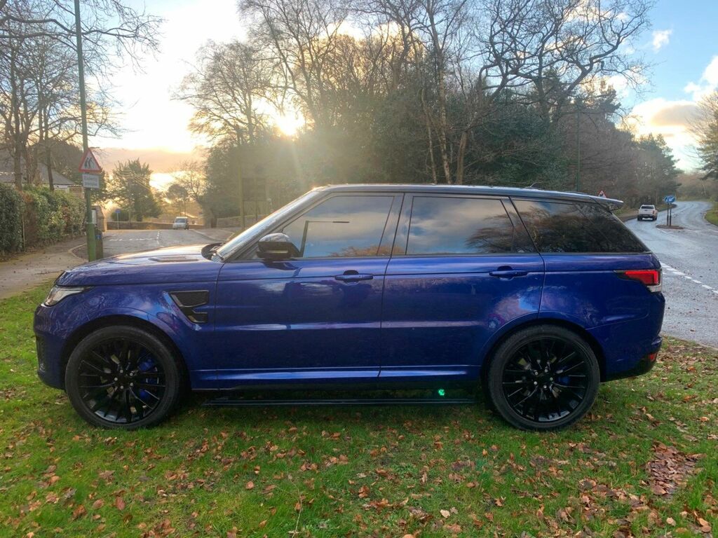 Land Rover Range Rover Sport V8 Svr N88SVR Blue #5