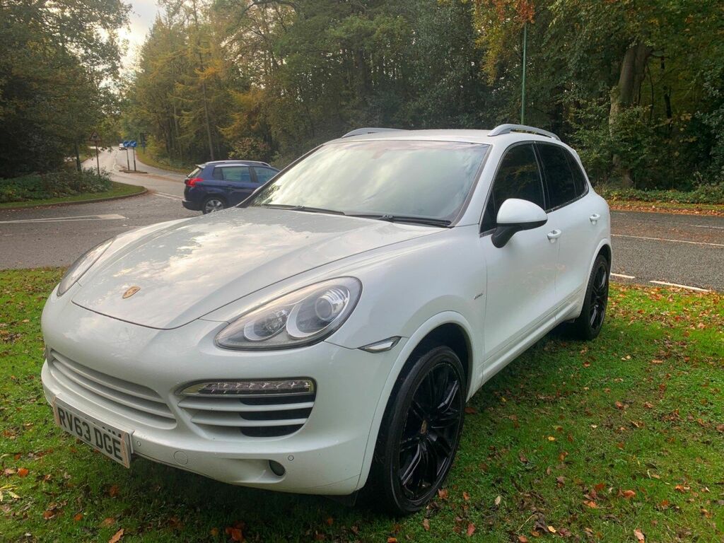 Porsche Cayenne D V6 Tiptronic J444LUX White #4