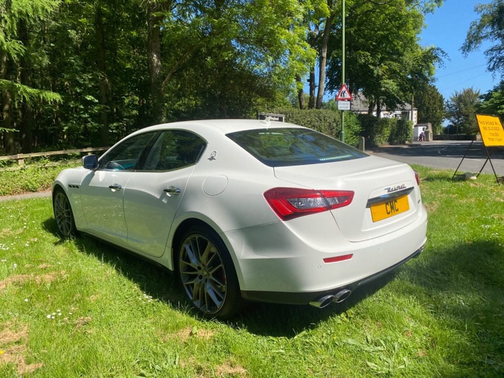 Maserati Ghibli Dv6 White #5