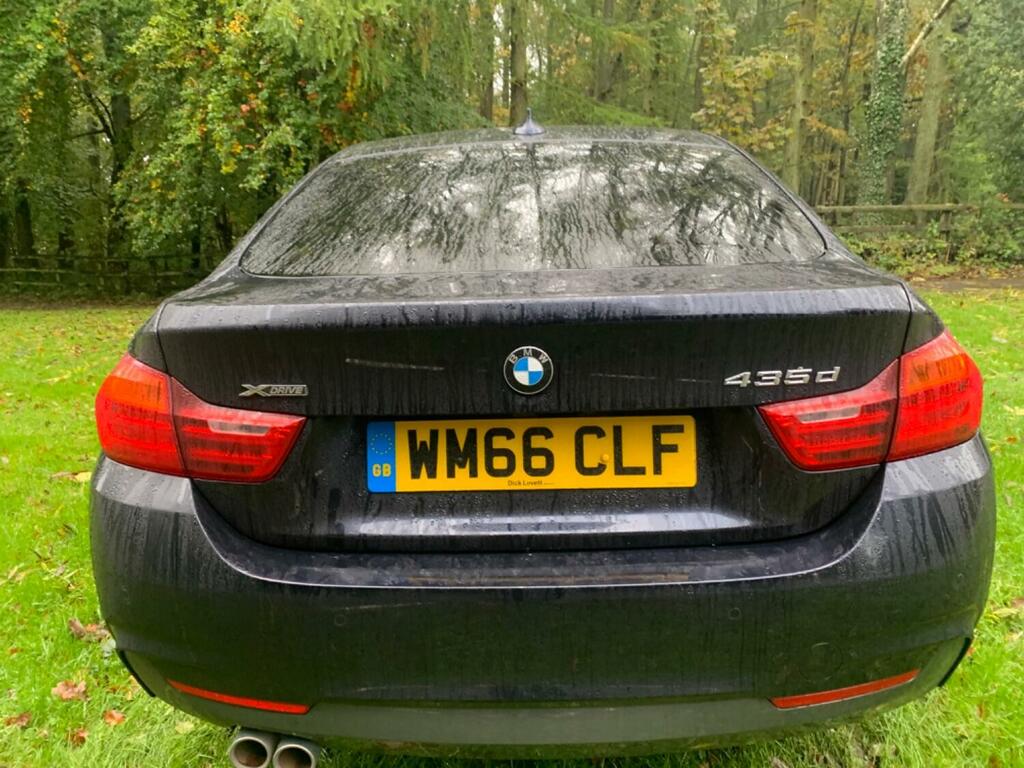 BMW 4 Series Gran Coupe 3.0 435D Xdrive M Sport Gran Coupe Black #6