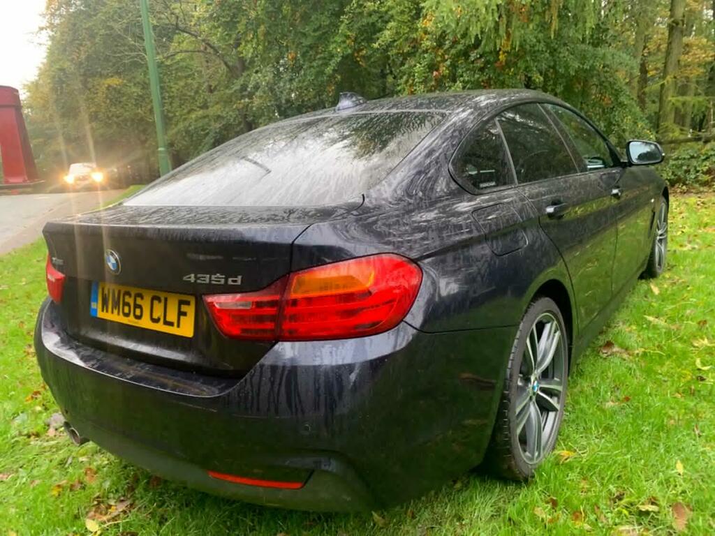 BMW 4 Series Gran Coupe 3.0 435D Xdrive M Sport Gran Coupe Black #5