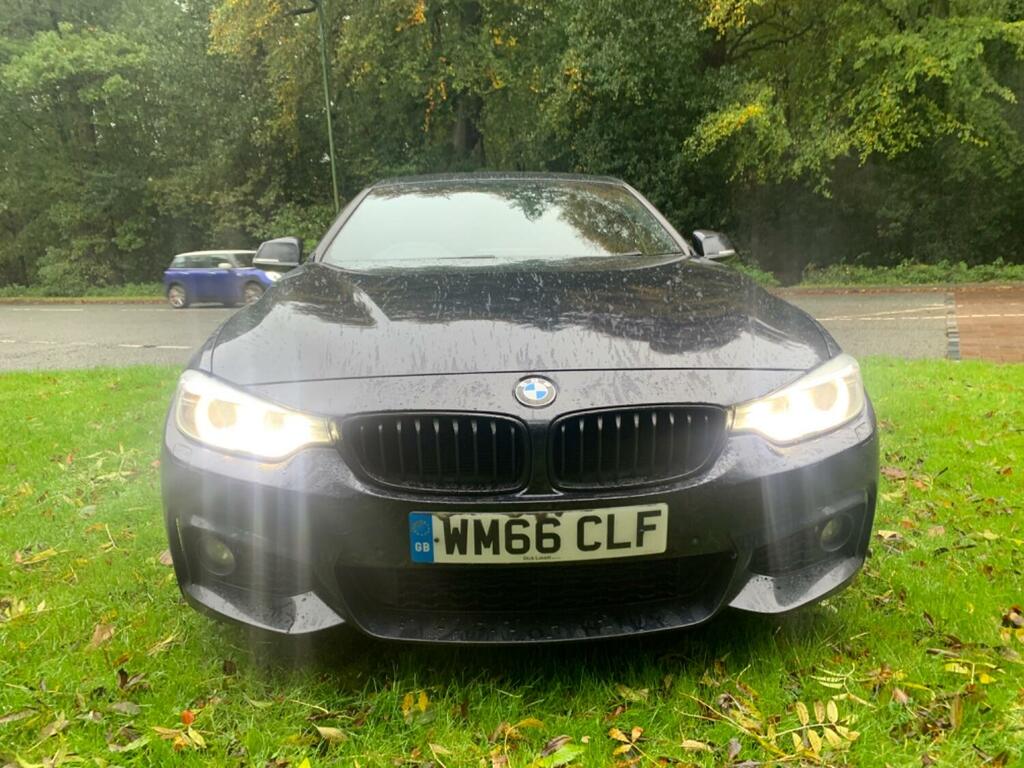 BMW 4 Series Gran Coupe 3.0 435D Xdrive M Sport Gran Coupe Black #2