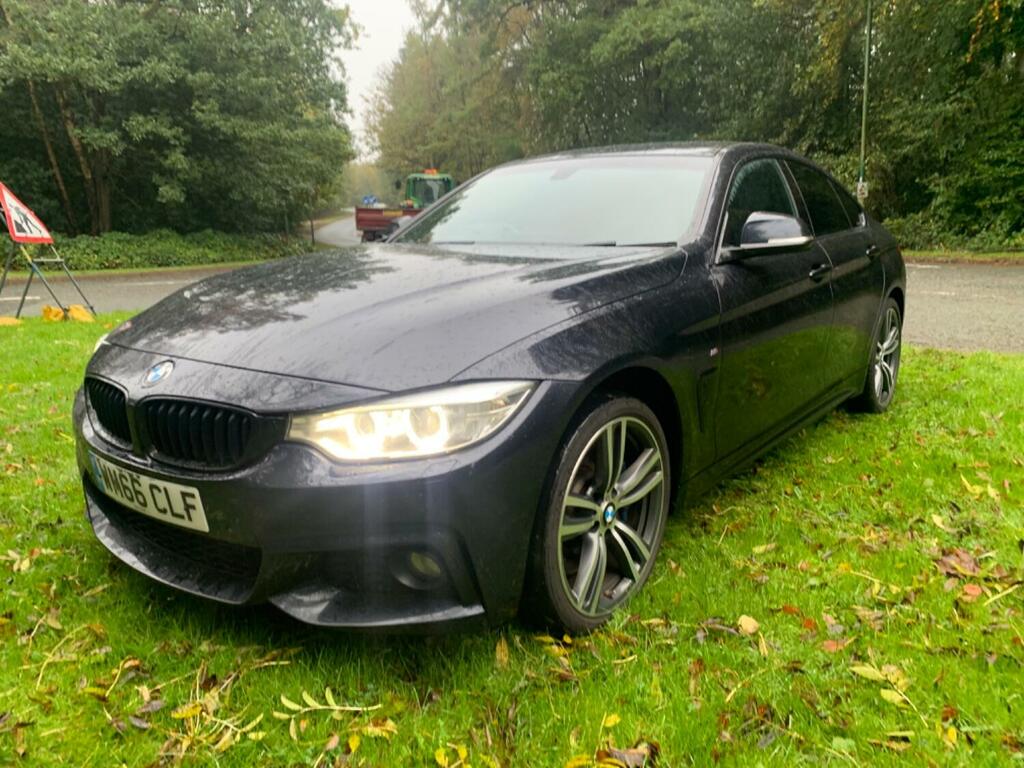 BMW 4 Series Gran Coupe 3.0 435D Xdrive M Sport Gran Coupe Black #3