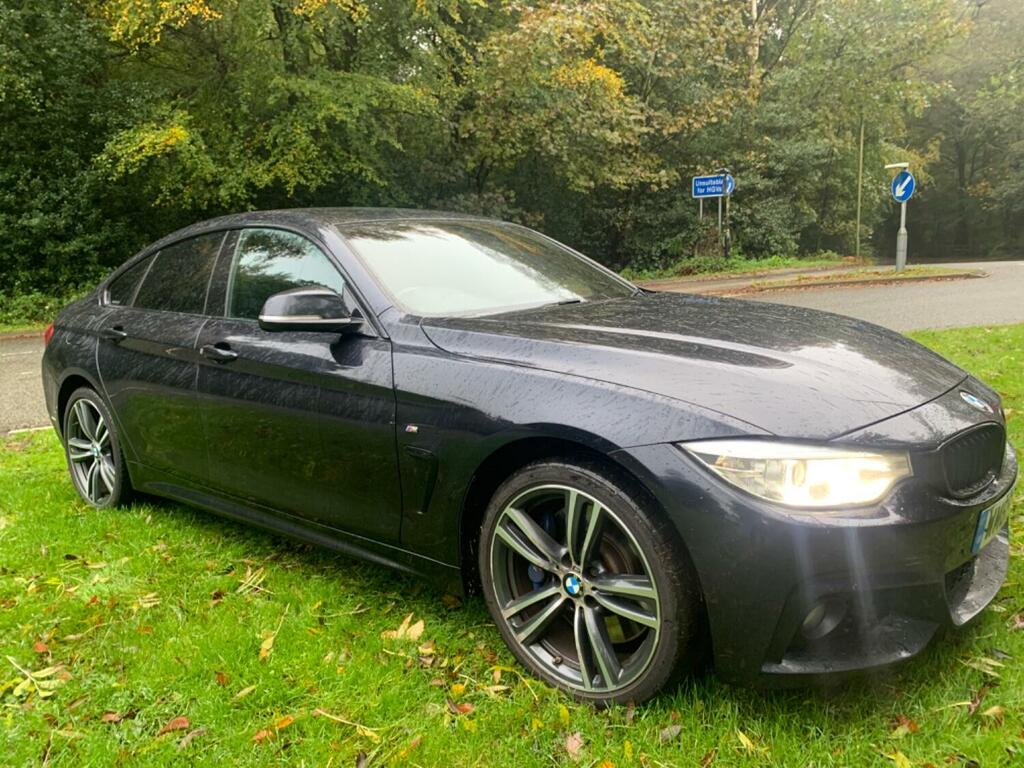 BMW 4 Series Gran Coupe 3.0 435D Xdrive M Sport Gran Coupe Black