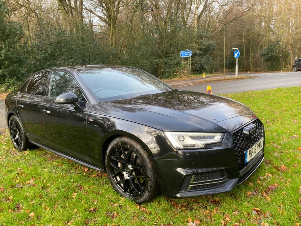 Audi A4 3.0 Tdi V6 S Line RF16VMJ Black #2