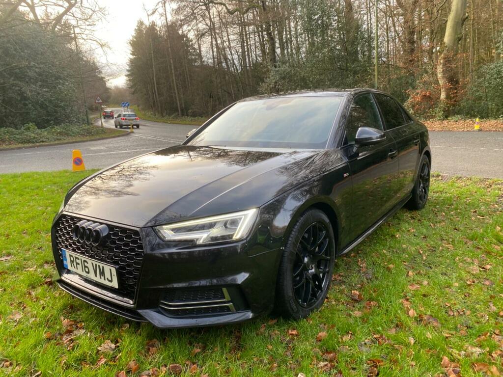 Audi A4 3.0 Tdi V6 S Line RF16VMJ Black #4