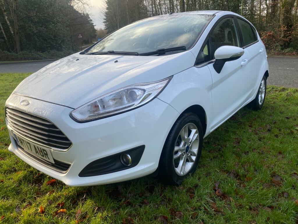 Ford Fiesta 1.0 T Ecoboost Zetec MT17AUR White #4