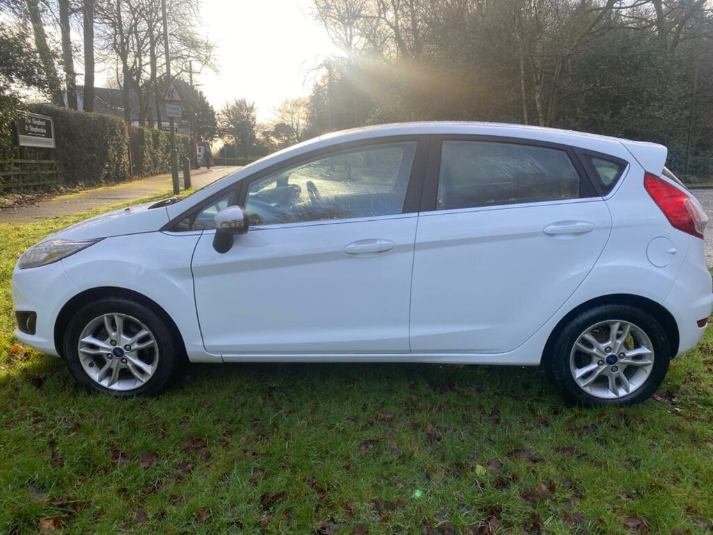 Ford Fiesta 1.0 T Ecoboost Zetec MT17AUR White #5