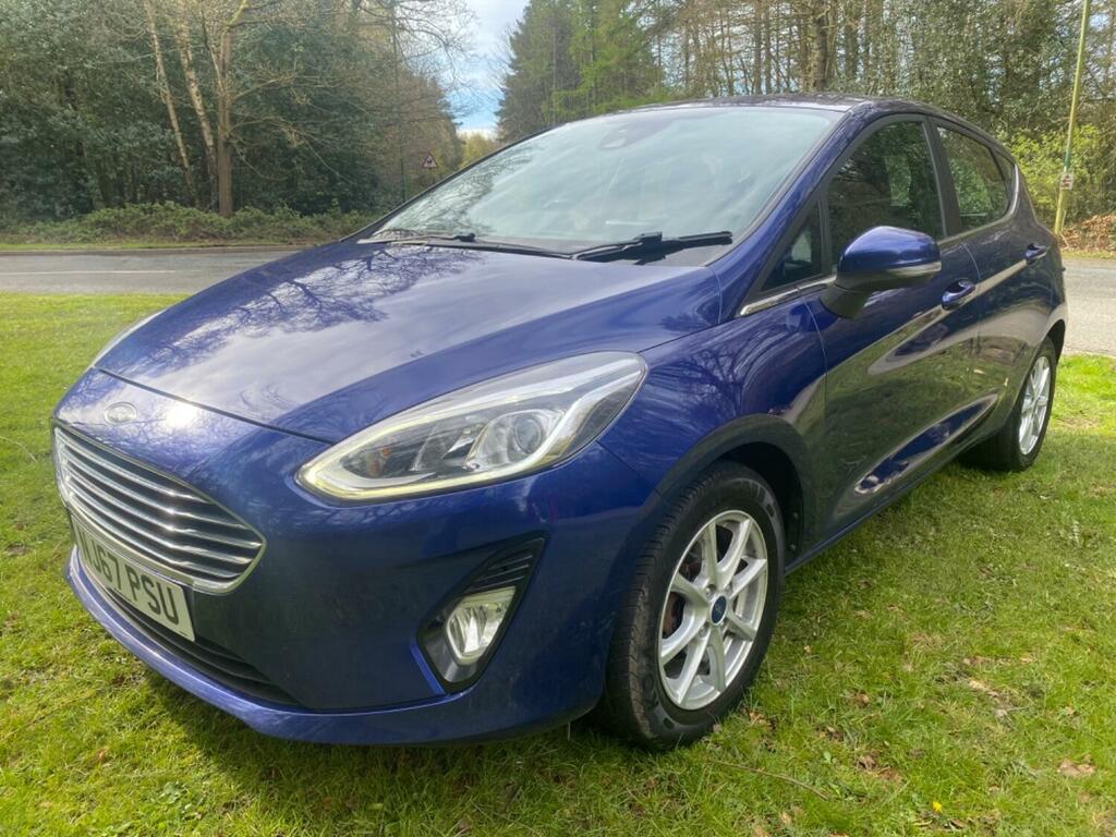 Ford Fiesta 1.0 T Ecoboost Zetec NJ67PSU Blue #4