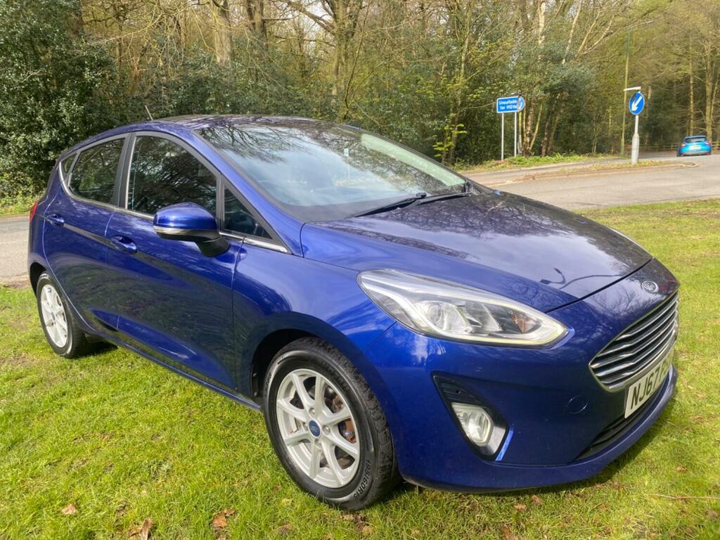 Ford Fiesta 1.0 T Ecoboost Zetec NJ67PSU Blue #2