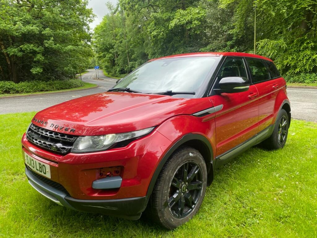 Land Rover Range Rover Evoque 2.2 Sd4 Pure SJ13LBO Red #5