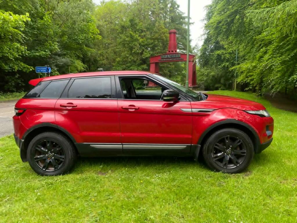 Land Rover Range Rover Evoque 2.2 Sd4 Pure SJ13LBO Red #4