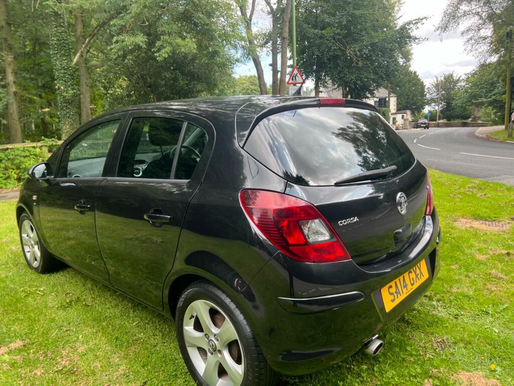 Vauxhall Corsa 1.4 16V Sxi SA14GXX Black #6