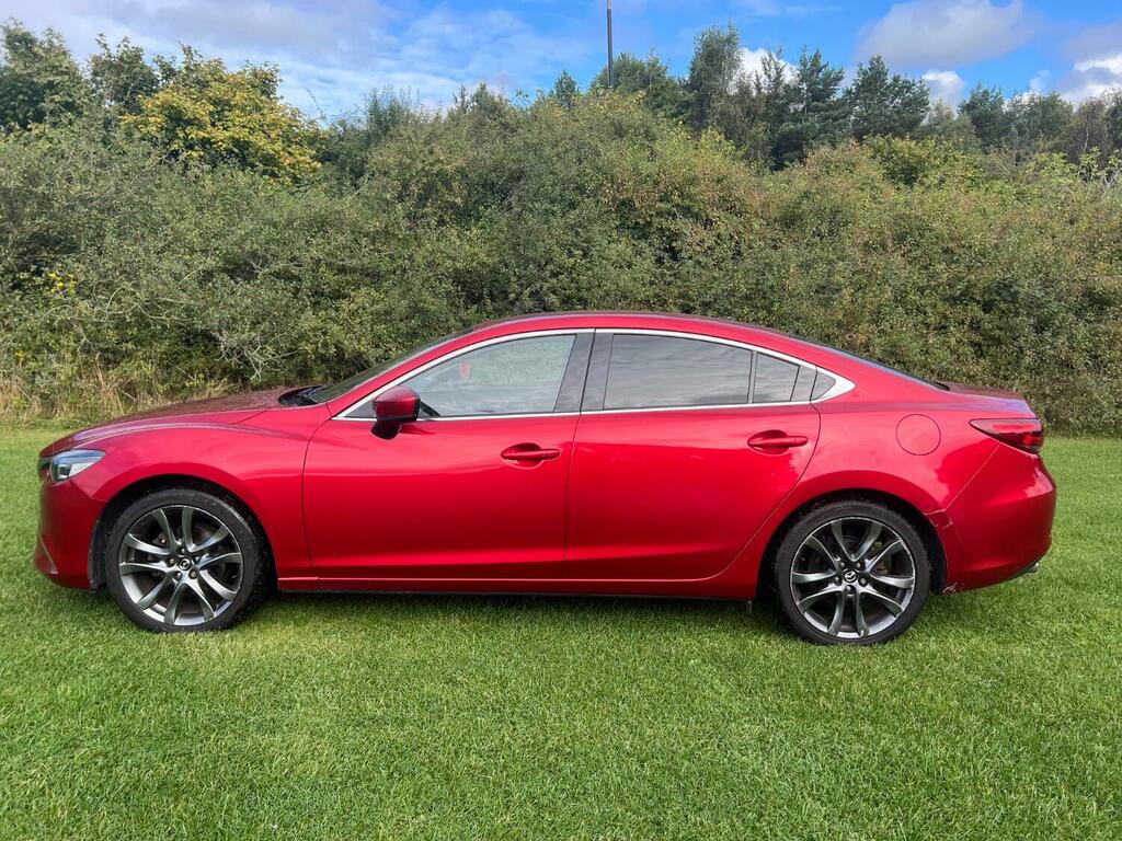 Mazda 6 2.2 Skyactiv-d Sport Nav YN18MZU Red #5