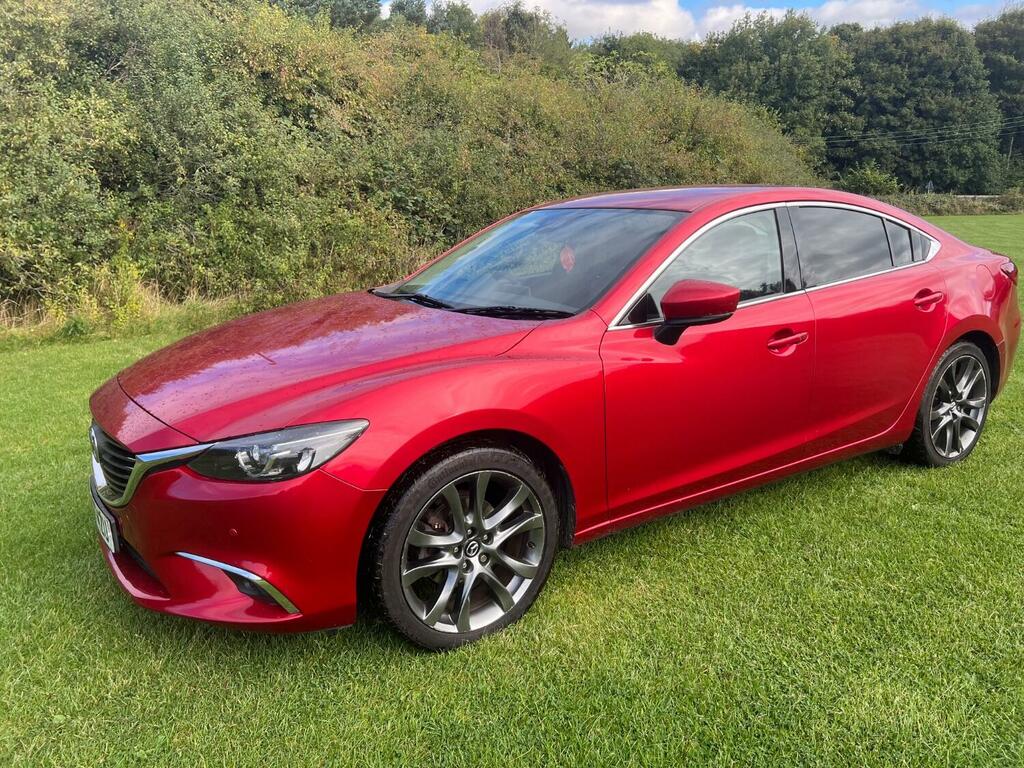 Mazda 6 2.2 Skyactiv-d Sport Nav YN18MZU Red #4