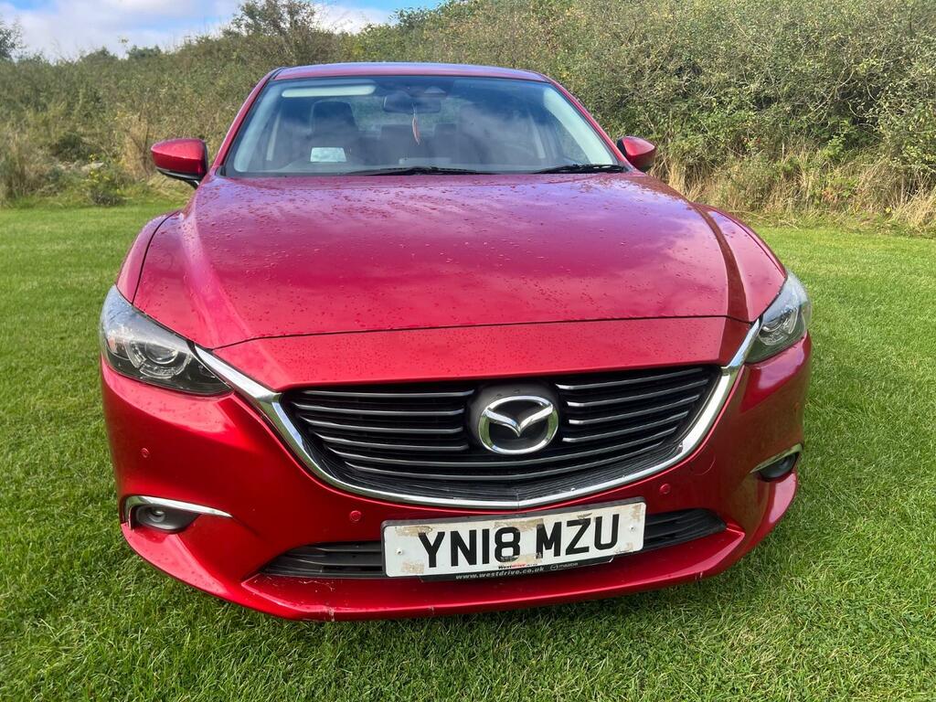 Mazda 6 2.2 Skyactiv-d Sport Nav YN18MZU Red #3