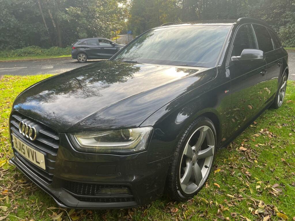 Audi A4 Avant 2.0 Tdi Black Edition BJ15VVL Black #4