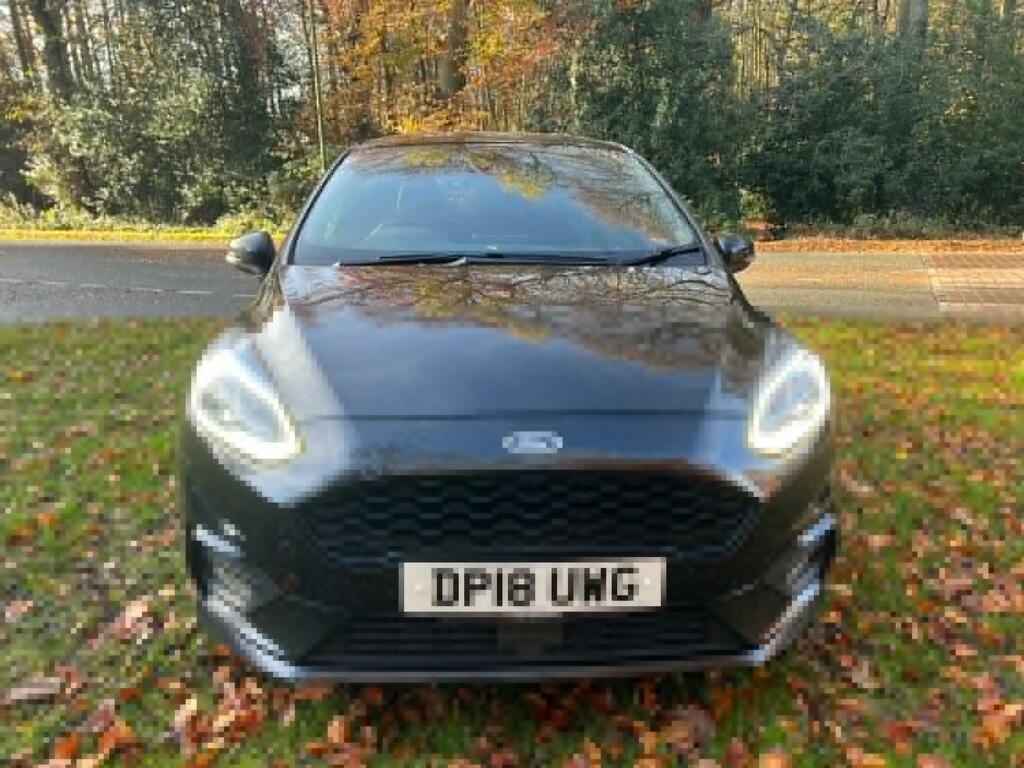 Ford Fiesta 1.0 T Ecoboost St-line X DP18UWG Black #3