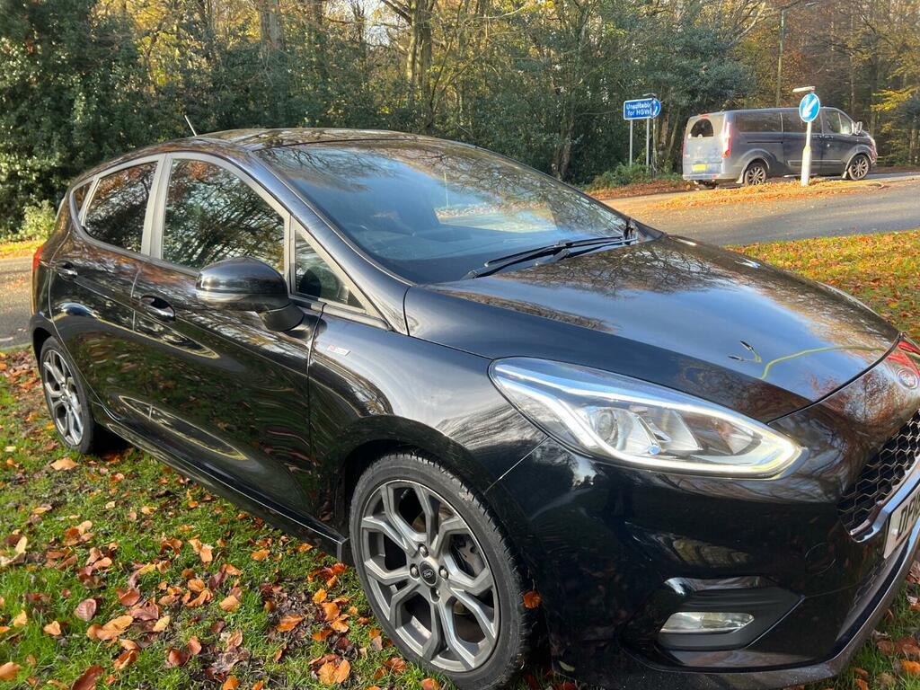 Ford Fiesta 1.0 T Ecoboost St-line X DP18UWG Black #2