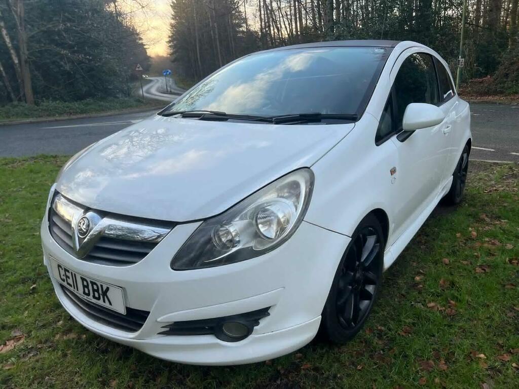 Vauxhall Corsa 1.2 I 16V Limited Edition CE11BBK White #4
