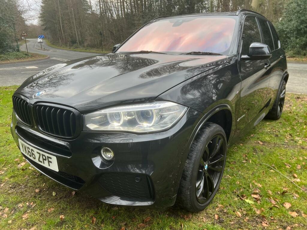 BMW X5 3.0 X5 Xdrive30d M Sport YK66ZPF Black #4