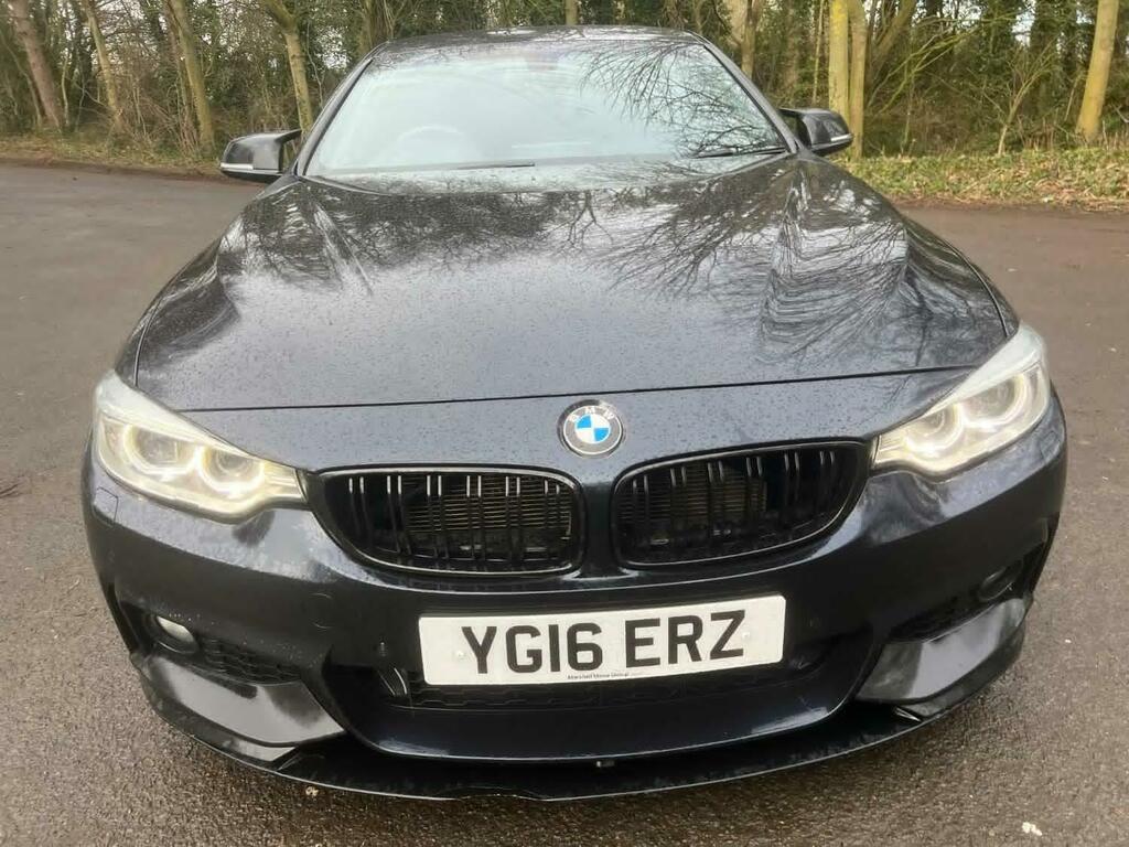 BMW 4 Series Gran Coupe 2.0 420D Xdrive M Sport Gran Coupe YG16ERZ Black #3