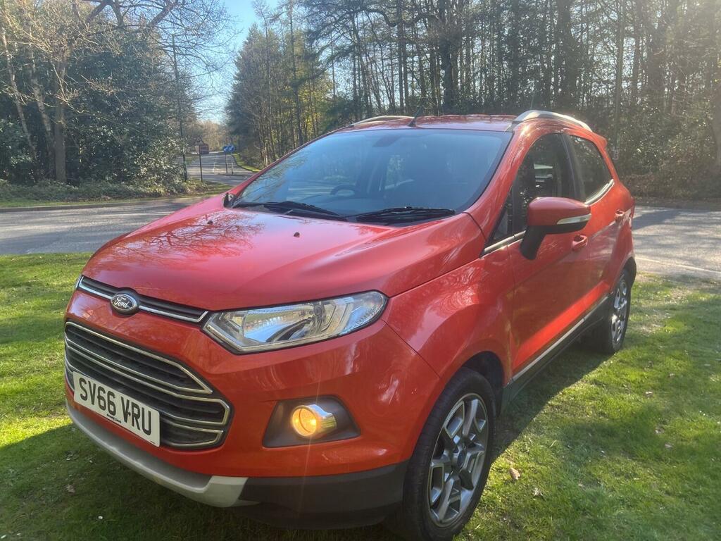 Ford Ecosport 1.5 Titanium SV66VRU Red #4