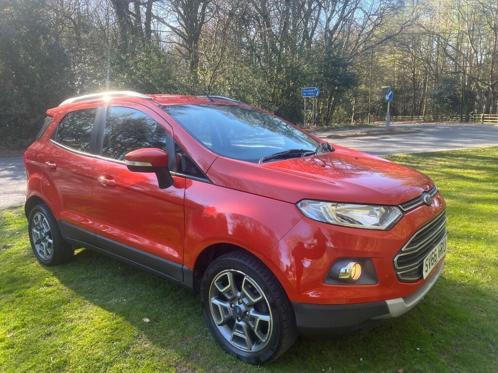 Ford Ecosport 1.5 Titanium SV66VRU Red #2