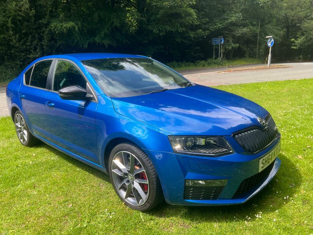 Skoda Octavia 2.0 Tdi Vrs SH64KVX Blue #2