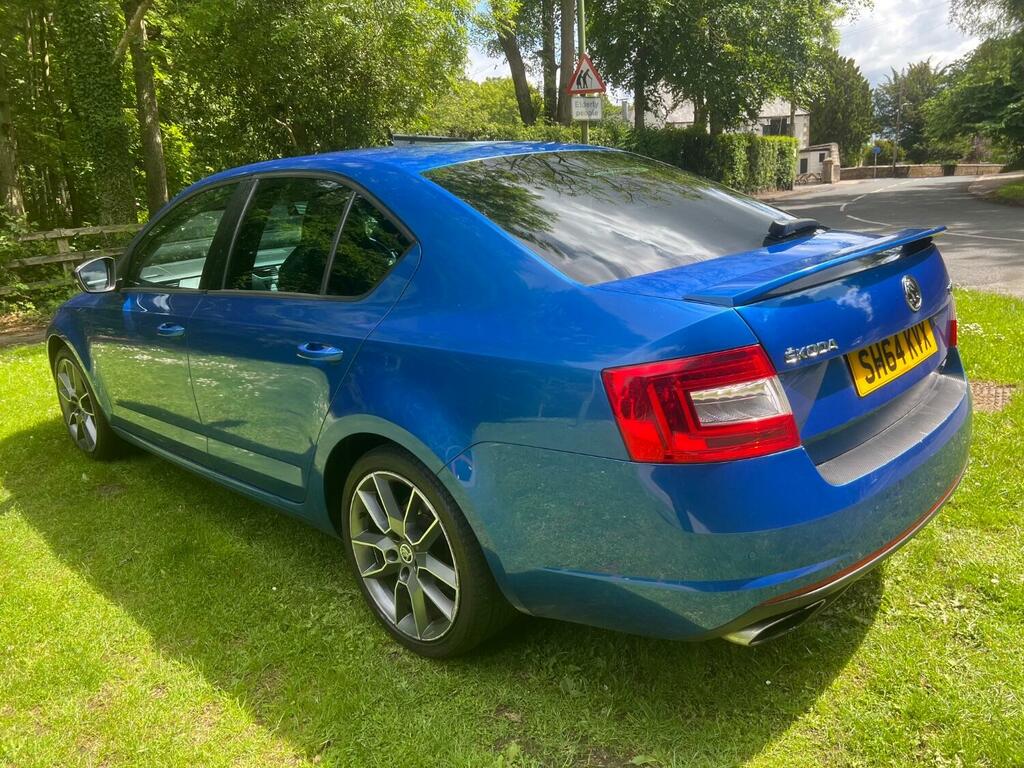 Skoda Octavia 2.0 Tdi Vrs SH64KVX Blue #6