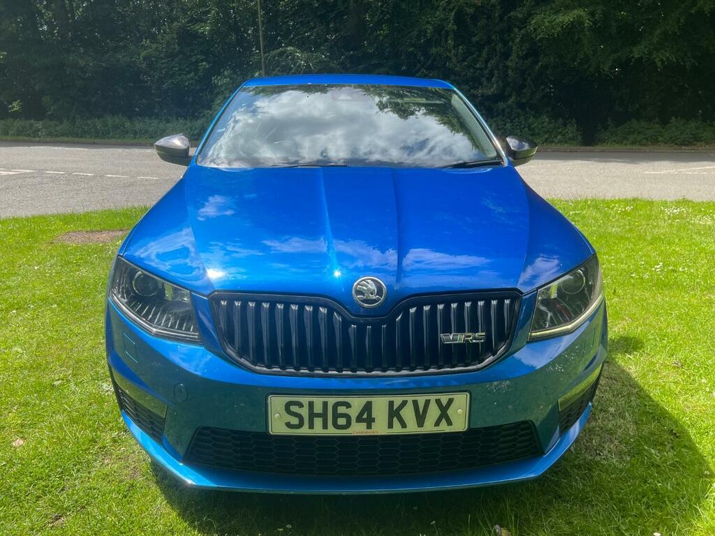 Skoda Octavia 2.0 Tdi Vrs SH64KVX Blue #3