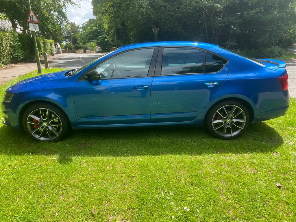 Skoda Octavia 2.0 Tdi Vrs SH64KVX Blue #5