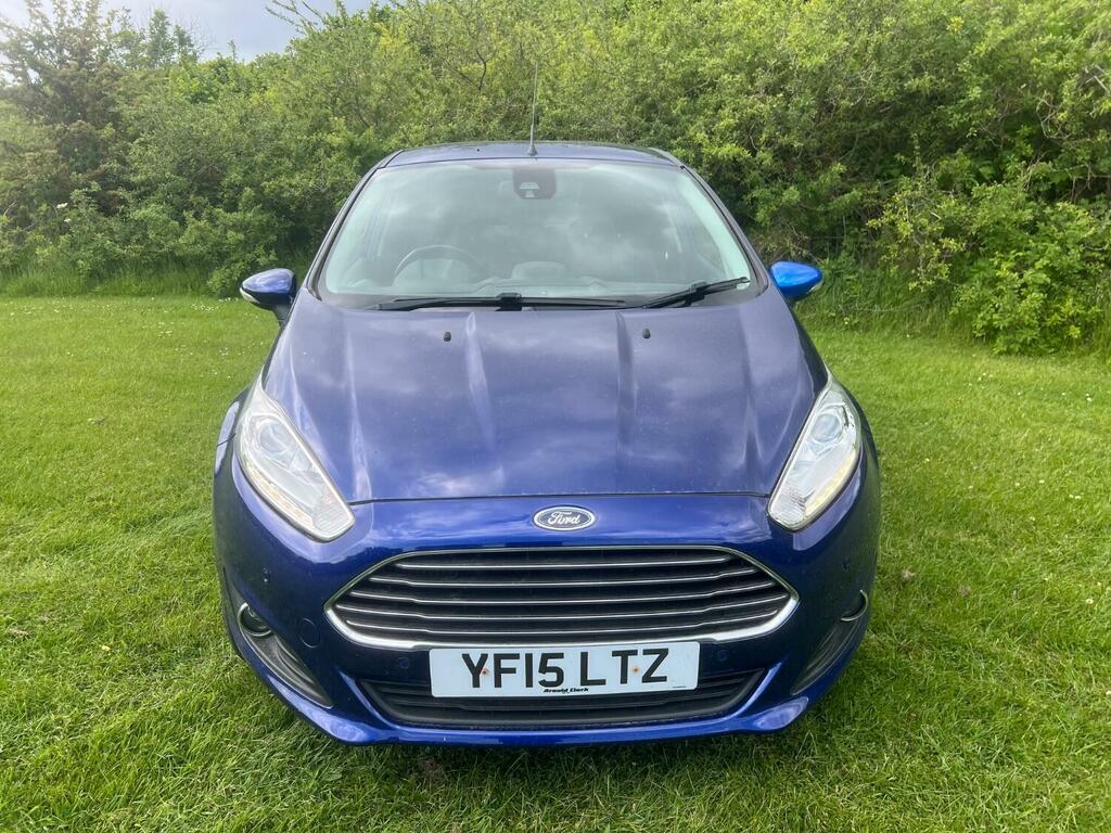 Ford Fiesta 1.0 T Ecoboost Titanium X Blue #4